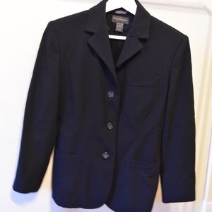 Black suit jacket